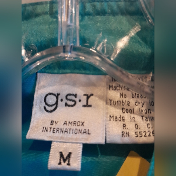 Vintage G.S.R wind breaker sz M - Picture 5 of 6